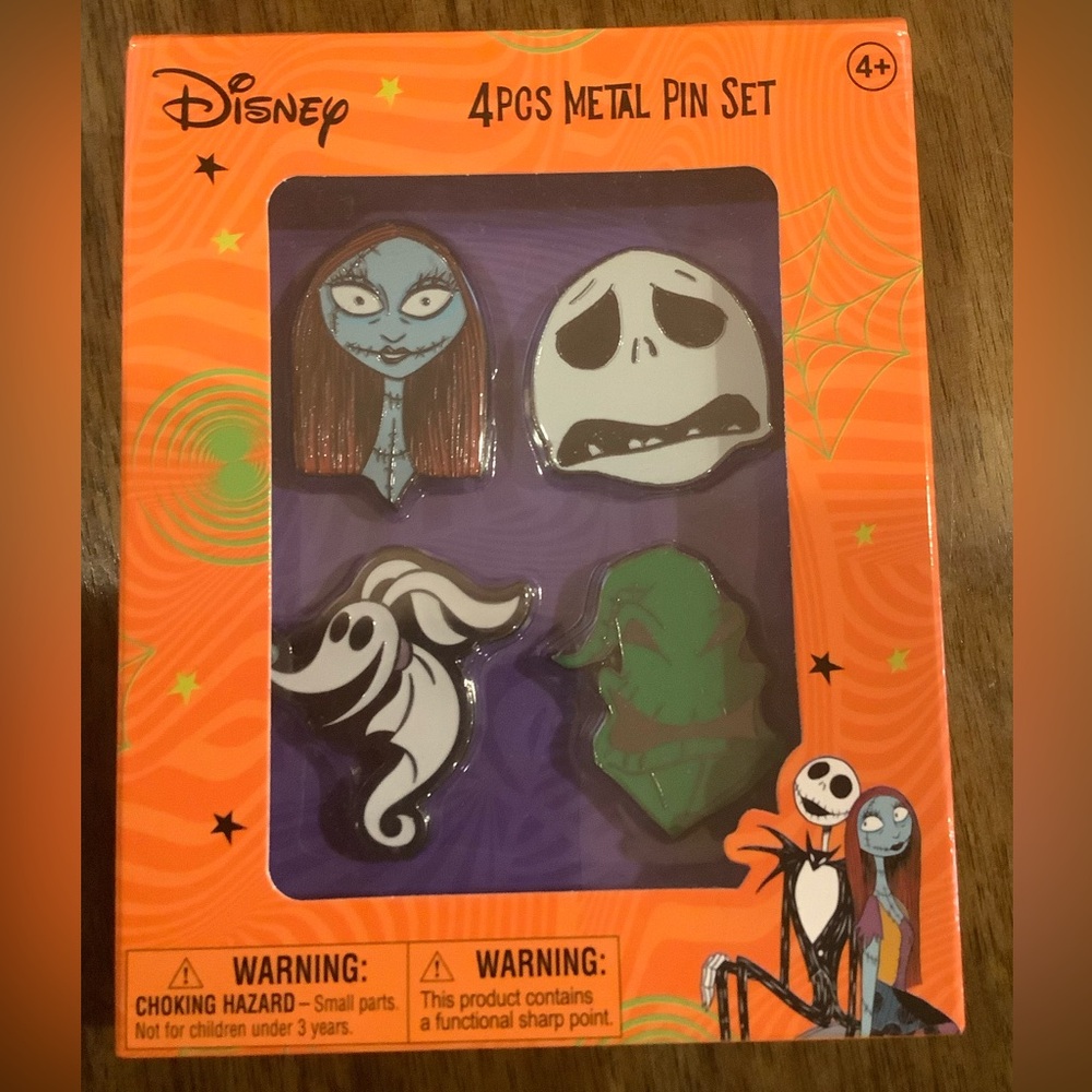The nightmare before Christmas PIN set